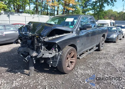 2016 Ram 1500 Sport z USA, uszkodzony, nr VIN 1C6RR7HT5GS412156